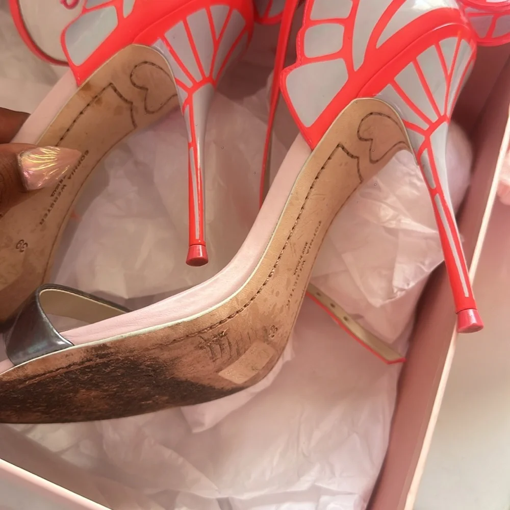 Sophia Webster Butterfly Heels Size 39 - Picture 3 of 5